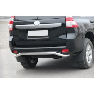 Rear Bar AK008 (Stainless Steel) Toyota Land Cruiser Prado 150 2009-2023 photo 4