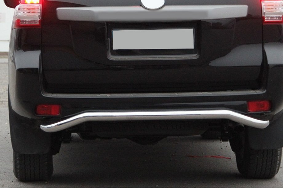 Toyota Land Cruiser Prado 150 2009-2023 Rear Bar AK008 (Stainless Steel) Image