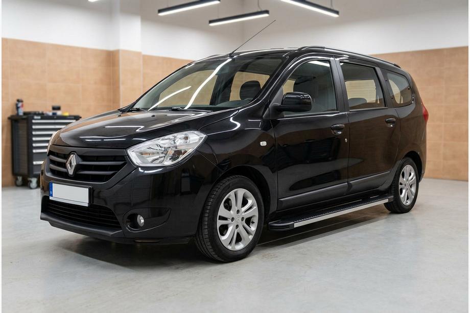 Dacia Lodgy 2012-2022 Side Steps Maya V1 (2 pcs, Aluminum) Photo 1