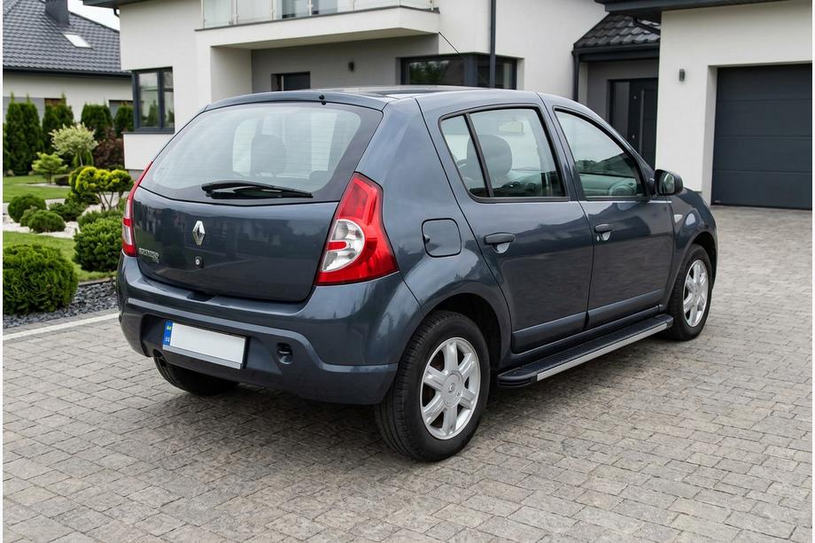 Renault Sandero 2007-2013 Side Steps Maya V1 (2 pcs, Aluminum) Image