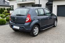 Dacia Sandero 2007-2013 Side Steps Maya V1 (2 pcs, Aluminum) photo 1