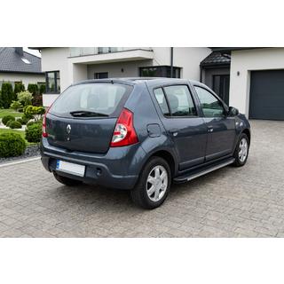 Side Steps Maya V1 (2 pcs, Aluminum) Dacia Sandero 2007-2013 photo 1