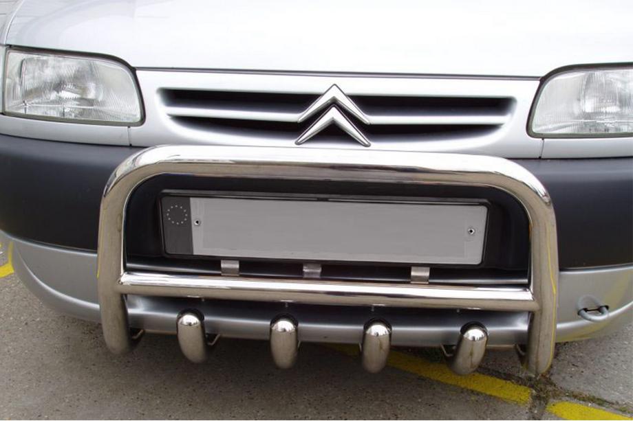 Citroen Berlingo 1996-2008 Bull Bar QT006 (Stainless Steel) Image