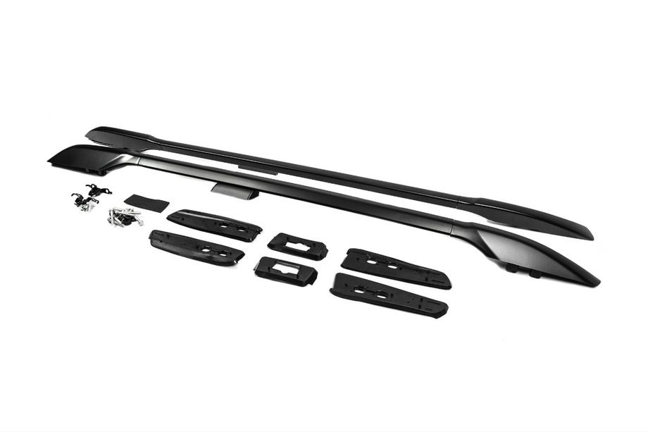 Toyota Land Cruiser Prado 150 2009-2023 Roof Rails Original Design (Black, 2 pcs) Image