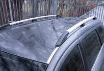 Opel Astra H 2004-2013 Aluminum Roof Rails (Caravan, Chrome) photo 4