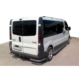 Rear Corner Bars AK003 (Stainless Steel) Renault Trafic 2001–2015 photo 2