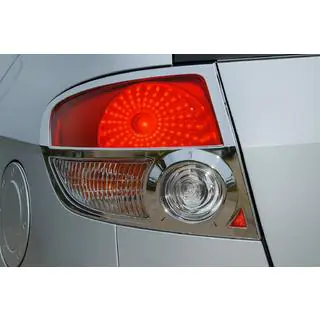 Chrome Tail Light Covers (2 pcs, plastic) photo 1