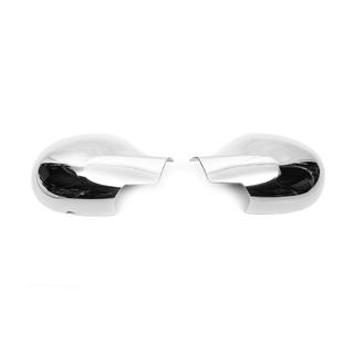 Mirror Covers (2 pcs, Stainless Steel) Renault Symbol 2008-2013 photo 3