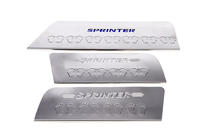 Mercedes Sprinter W906 2006–2018 Stainless Steel Interior Door Sill Protectors Carmos V5 (3 pcs) photo 2