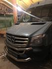 Mercedes Sprinter W906 2006–2018 Front bumper guard (2013↗, stainless steel) photo 7