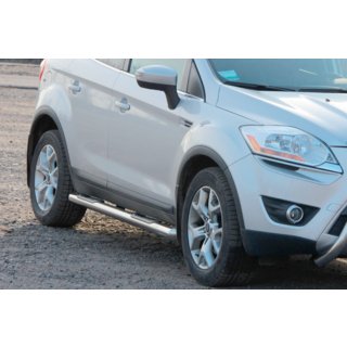 Side pipes straight (2 pcs, stainless steel) photo 2