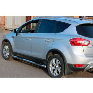 Side pipes straight (2 pcs, stainless steel) photo 3