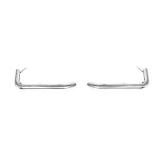 Rear Single Corner Bars (2 pcs, Stainless Steel)