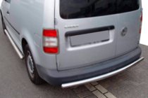 Volkswagen Caddy 2004-2010 Rear bar (1 pc, stainless steel) photo 2