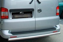 Volkswagen Caddy 2004-2010 Rear bar (1 pc, stainless steel) photo 1
