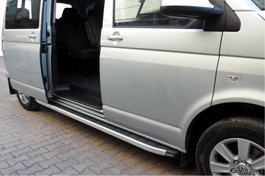 Volkswagen T4 Caravelle/Multivan 1990–2003 Side Steps Fullmond (2 pcs, aluminum) Long Wheelbase Image