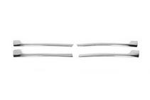 Volkswagen T5 2010-2015 Chrome Split Grille Covers (Carmos, 4 pcs, Stainless Steel) photo 2