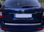Skoda Octavia II A5 2010-2013 Chrome trim above license plate Carmos (stainless steel) photo 2