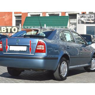 Trunk Trim Stainless Steel Skoda Octavia I Tour A4 1996-2010 photo 2