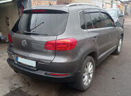 Volkswagen Tiguan 2007-2016 Trunk trim stainless steel photo 4
