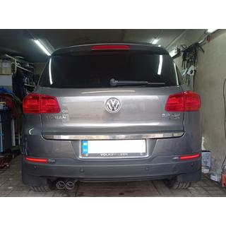 Trunk trim stainless steel Volkswagen Tiguan 2007-2016 photo 1