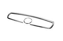 Fiat Doblo II 2010-2022 Grille Trim Cover (2010-2015, Upper, Stainless Steel) photo 3