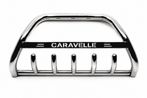 Volkswagen T4 Caravelle/Multivan 1990–2003 Bull Bar WT004 Stainless Steel photo 2