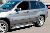 BMW X5 E53 1999–2006 Side Steps Allmond Grey (2 pcs, Aluminum) photo 3