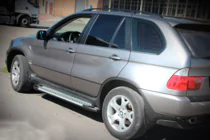 BMW X5 E53 1999–2006 Side Steps Allmond Grey (2 pcs, Aluminum) photo 4