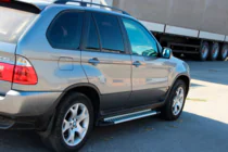 BMW X5 E53 1999–2006 Side Steps Allmond Grey (2 pcs, Aluminum) photo 5