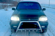 Chevrolet Niva 1998-2020 Bull Bar WT004 Stainless Steel photo 1