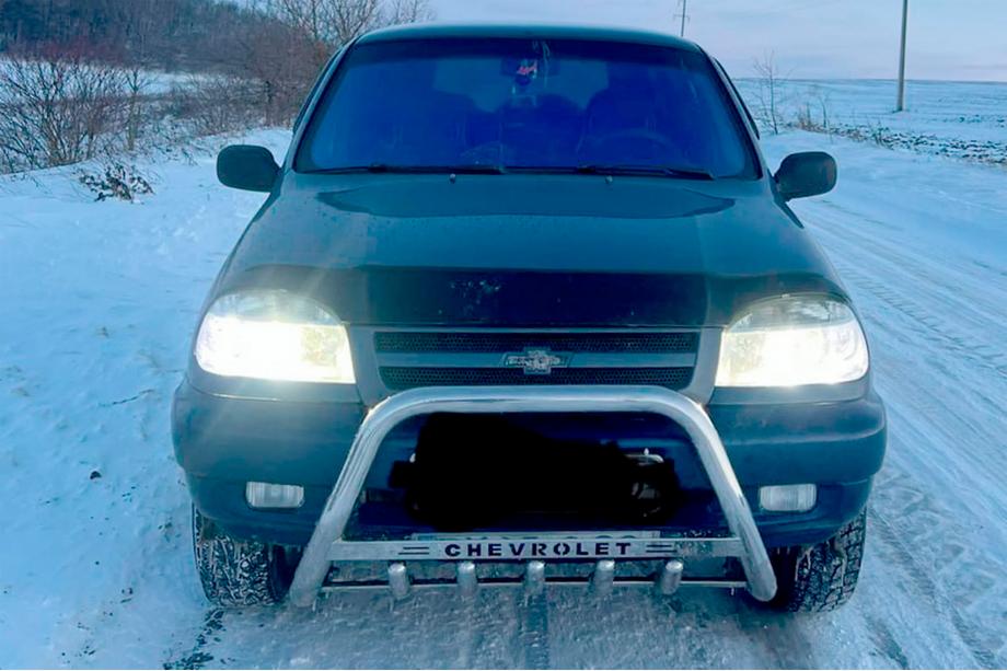 Chevrolet Niva 1998-2020 Bull Bar WT004 Stainless Steel Image
