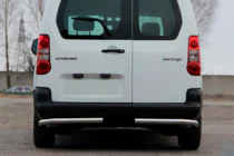 Peugeot Partner Tepee 2008-2018 Rear Corner Bars AK-003 (Stainless Steel) photo 1