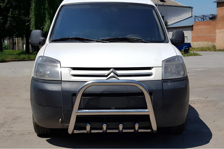 Citroen Berlingo 1996-2008 Bull Bar WT003 Stainless Steel 50mm Image