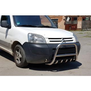 Bull Bar WT003 (Stainless Steel) Peugeot Partner 1996-2008 photo 3