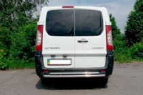 Fiat Scudo 2007-2015 Rear Bar AK002-Double (Stainless Steel) photo 2