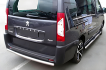 Peugeot Expert 2007-2016 Rear Bar AK002 (Stainless Steel) photo 3