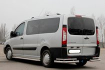 Fiat Scudo 2007-2015 Rear Corner Bars AK003-Double (2 pcs, stainless steel) photo 3