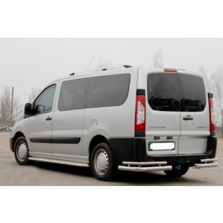 Rear Corner Bars Double (2 pcs, stainless steel) photo 2