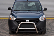 Dacia Dokker 2013-2022 Bull Bar WT006 (Stainless Steel) photo 1