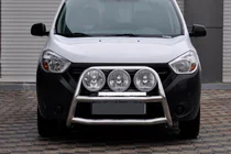 Dacia Dokker 2013-2022 Bull Bar WT022 (Stainless Steel) photo 1