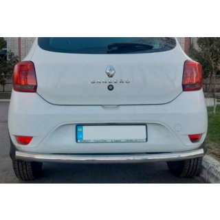 Rear Bar AK002 (Stainless Steel) Renault Sandero 2013-2022 photo 1