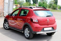 Dacia Sandero 2013-2020 Rear Bar AK002 (Stainless Steel) photo 3