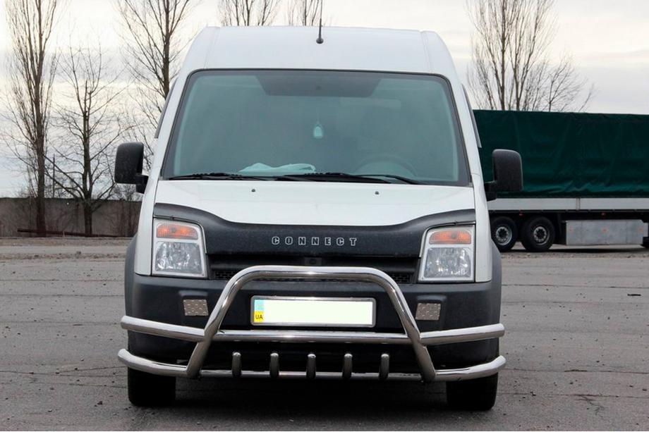 Ford Connect 2006–2009 Bull Bar with Double Bars WT003-Plus-2 (Stainless Steel) Image