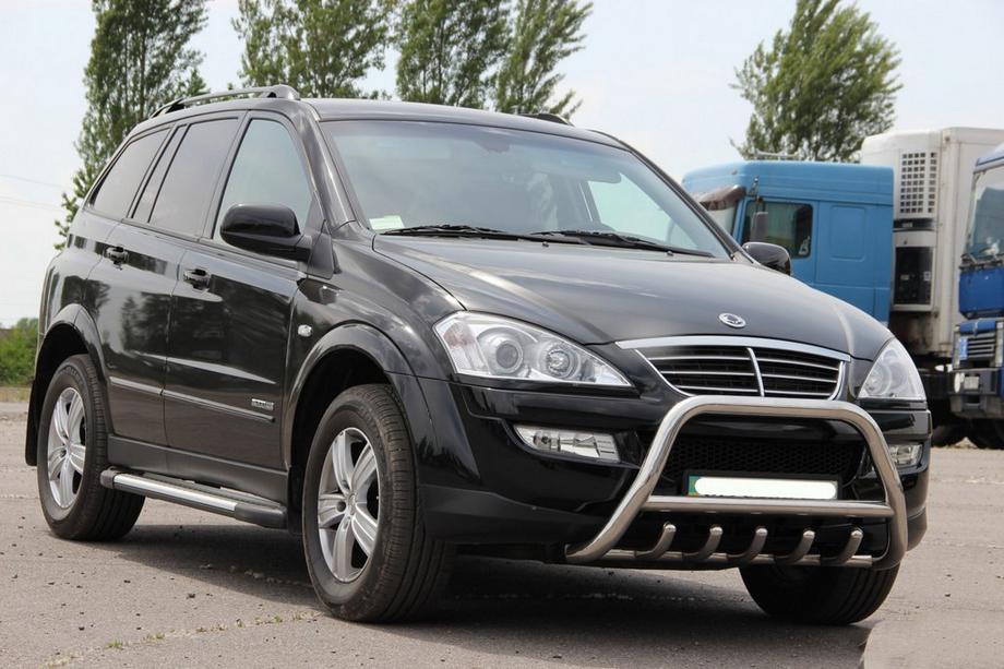 SsangYong Action 2005-2018 Bull Bar WT003 (Stainless Steel) Image