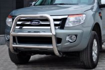 Ford Ranger 2011–2022 Front Bumper Guard WT018 (Stainless Steel) photo 3