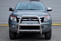 Ford Ranger 2011–2022 Front Bumper Guard WT018 (Stainless Steel) photo 2