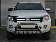 Ford Ranger 2011–2022 Front Guard WT003 (Stainless Steel) photo 1