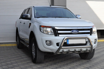 Ford Ranger 2011–2022 Front Guard WT003 (Stainless Steel) photo 3