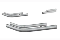 Ford Transit 2000–2014 Rear Corner Bars AK003-Double (Stainless Steel) photo 4